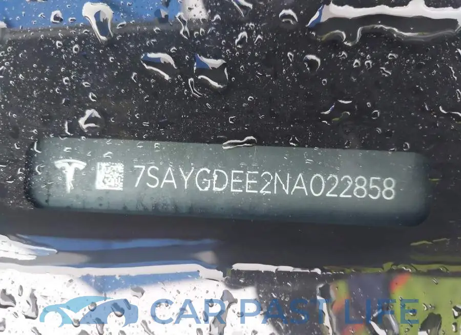 7SAYGDEE2NA022858# 9