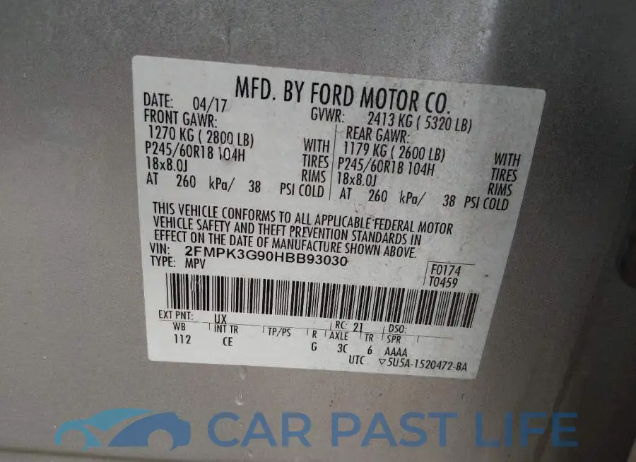 2FMPK3G90HBB93030# 9