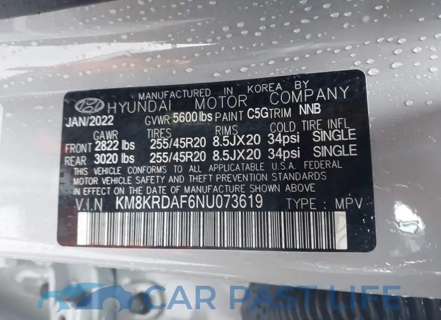 KM8KRDAF6NU073619# 9