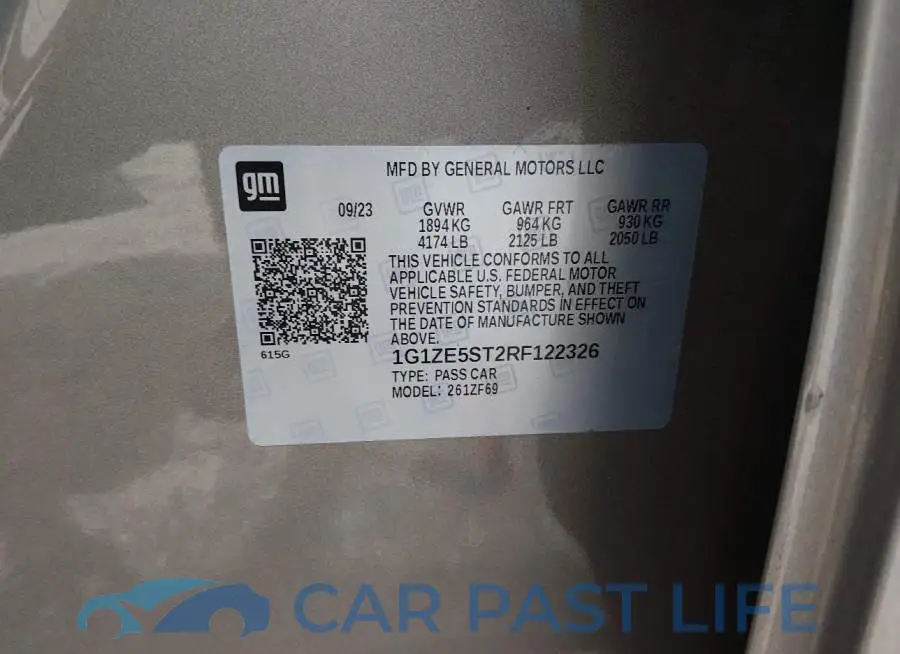 1G1ZE5ST2RF122326# 9