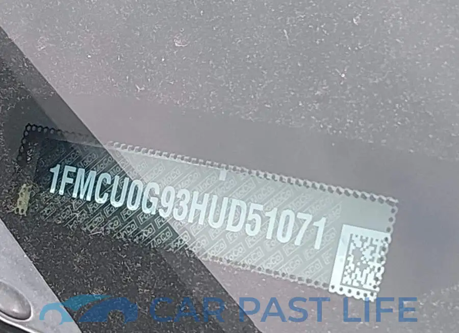 1FMCU0G93HUD51071# 9