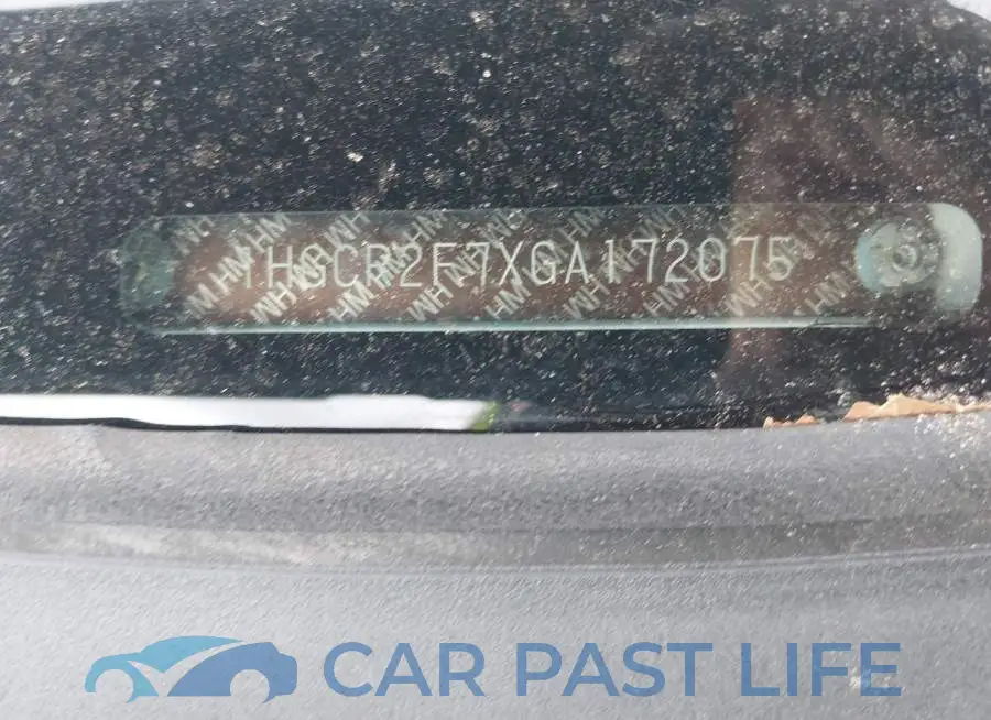 1HGCR2F7XGA172075# 17