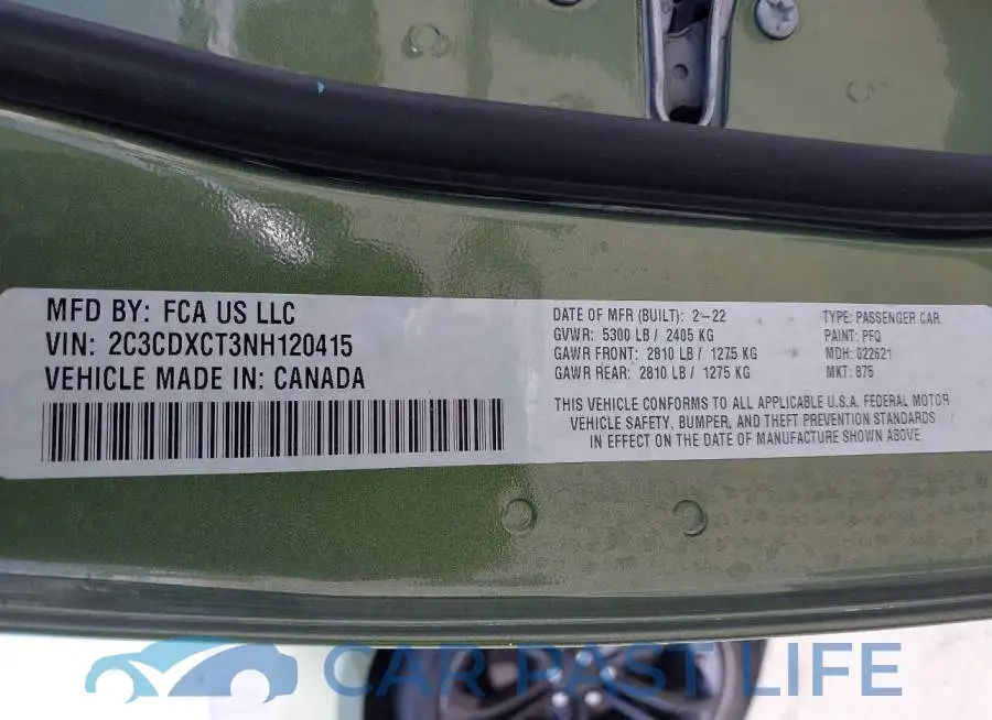 2C3CDXCT3NH120415# 9