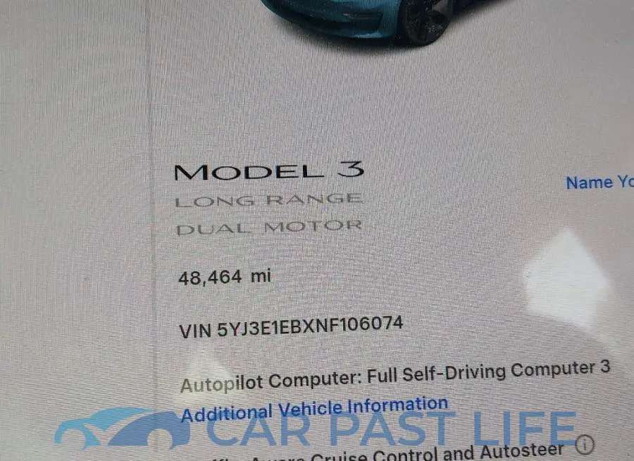 5YJ3E1EBXNF106074# 15