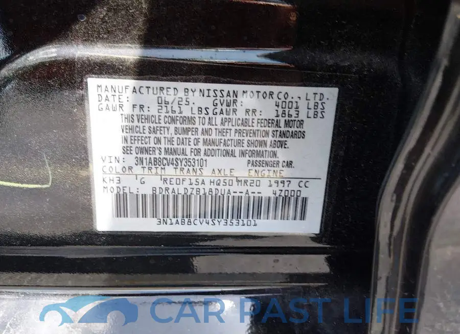 3N1AB8CV4SY353101# 9
