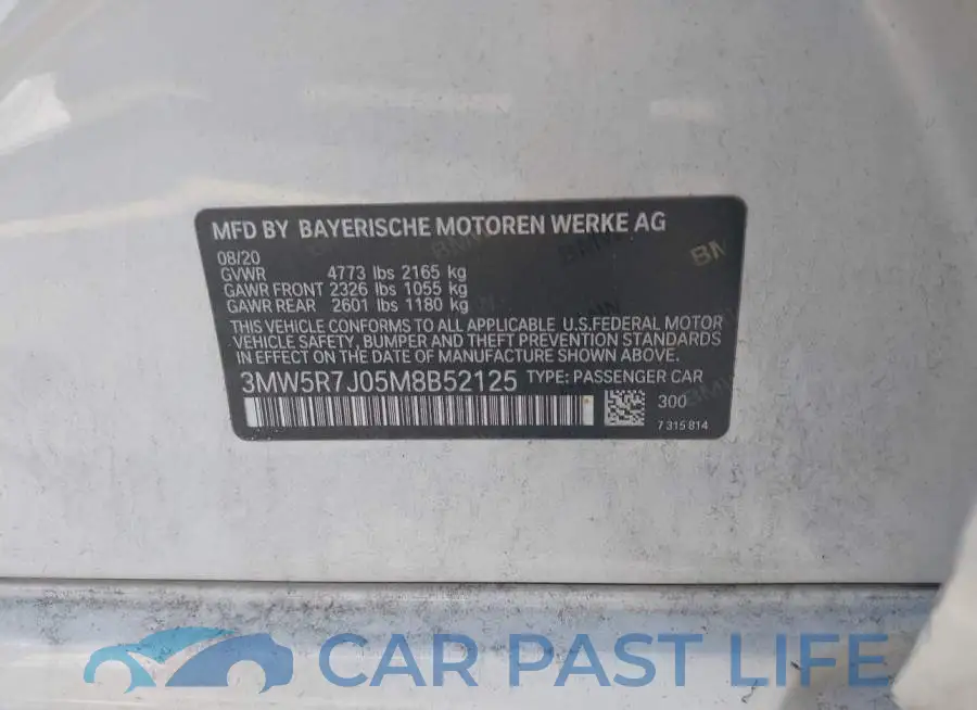 3MW5R7J05M8B52125# 9