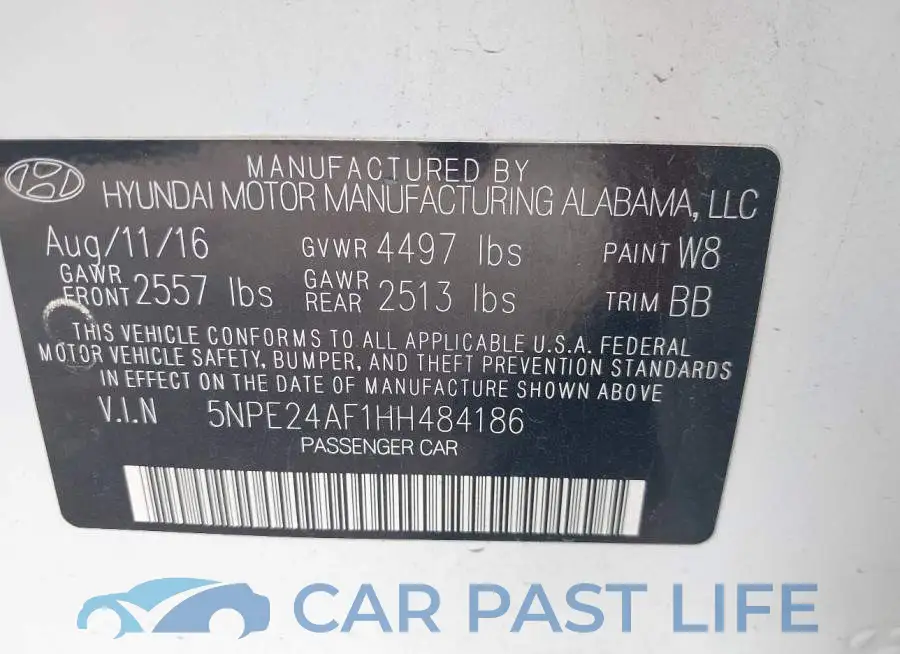 5NPE24AF1HH484186# 9