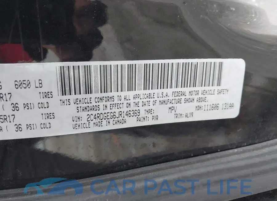 2C4RDGEG6JR146369# 9