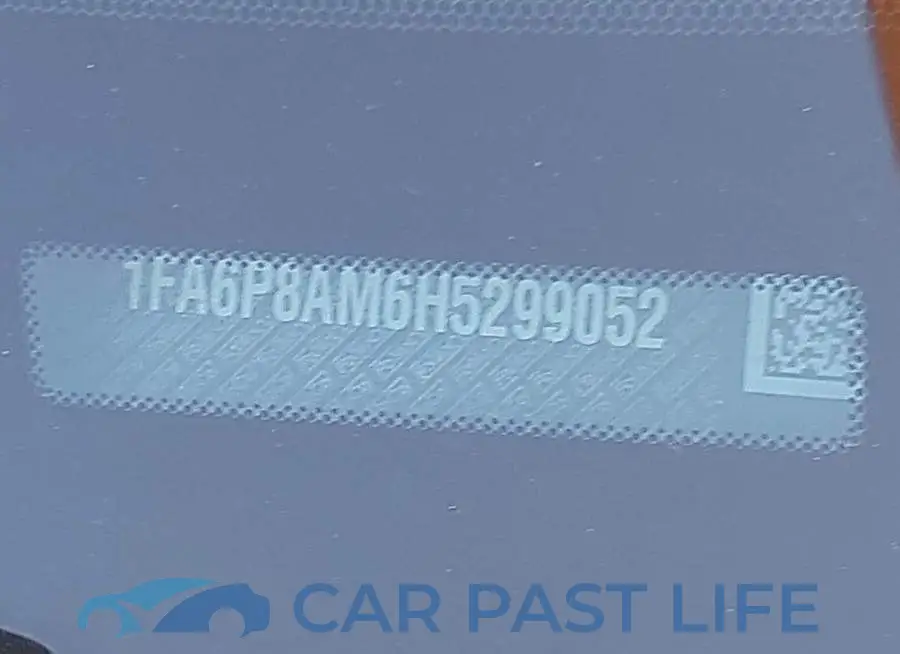 1FA6P8AM6H5299052# 9