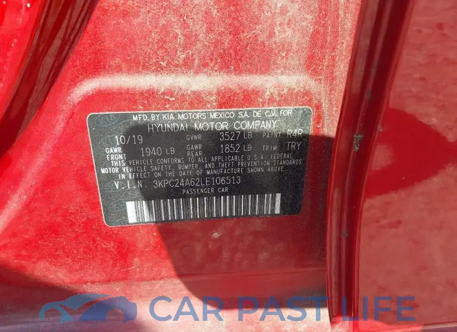 3KPC24A62LE106513# 9