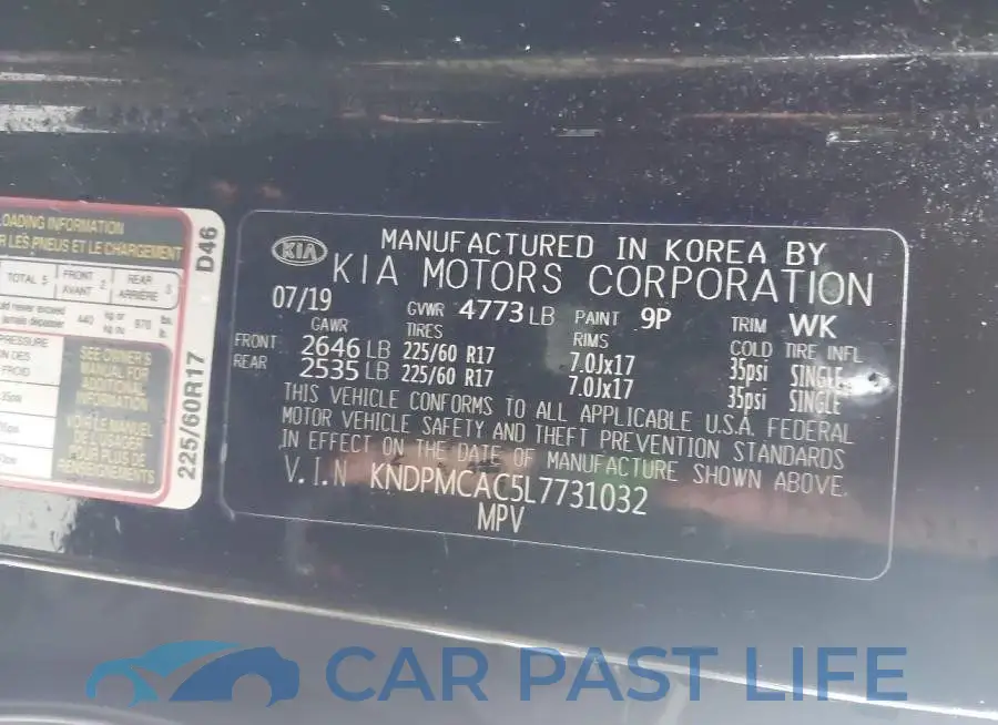 KNDPMCAC5L7731032# 9