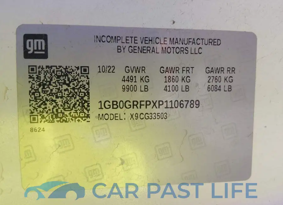 1GB0GRFPXP1106789# 8