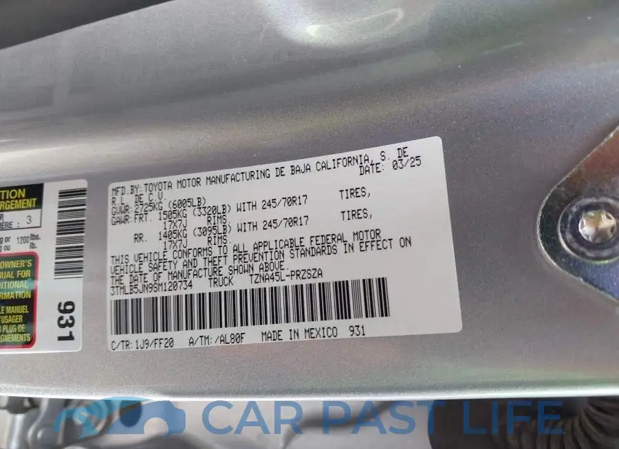 3TMLB5JN9SM120734# 9