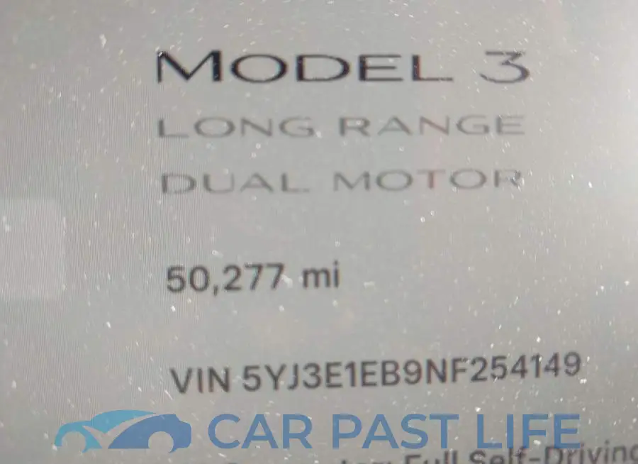 5YJ3E1EB9NF254149# 14