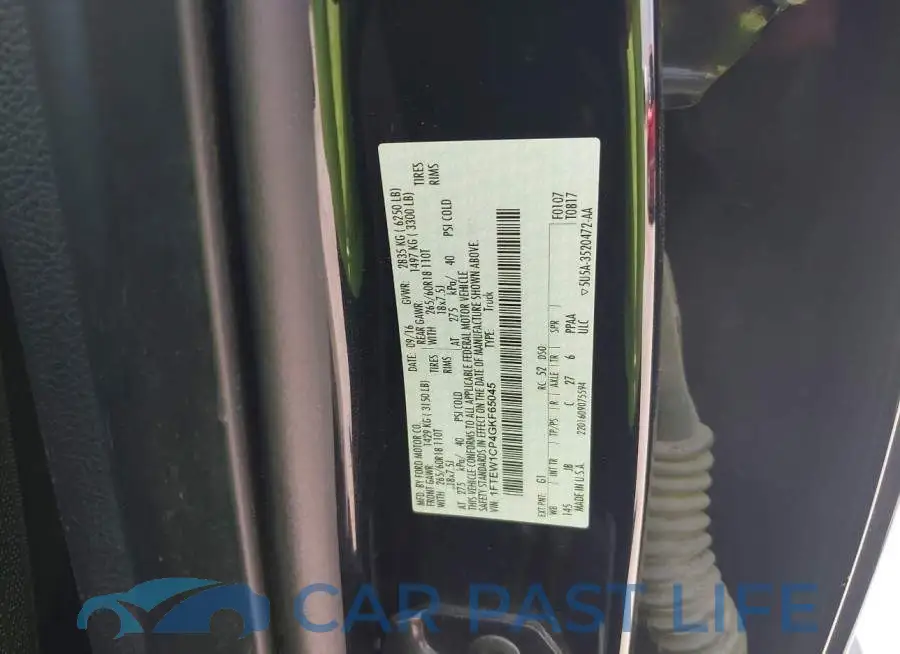 1FTEW1CP4GKF65045# 9