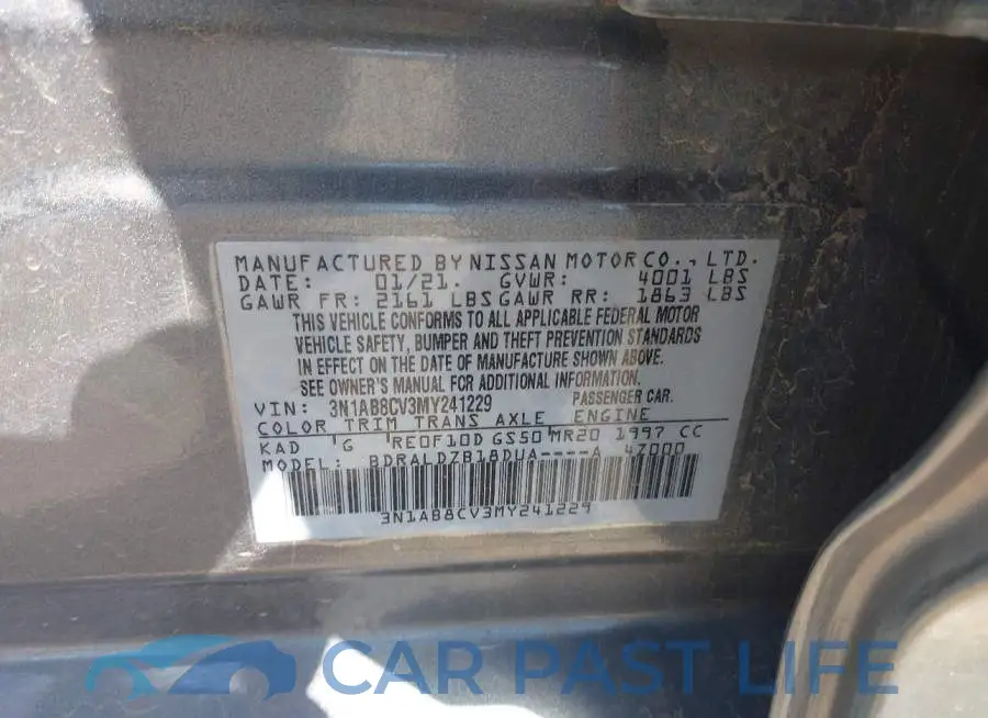 3N1AB8CV3MY241229# 9