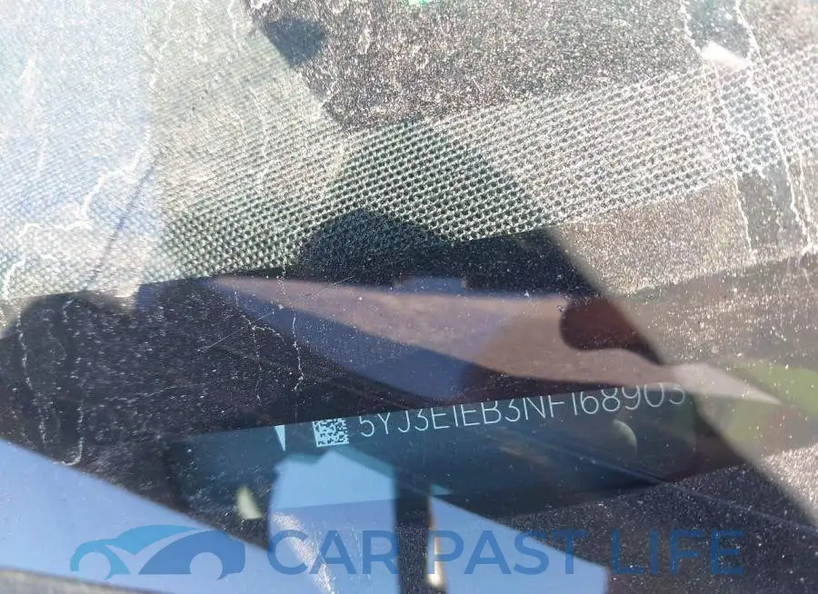 5YJ3E1EB3NF168903# 9