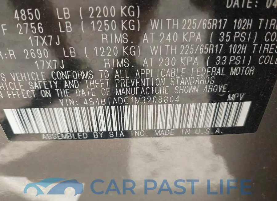 4S4BTADC1M3208804# 9