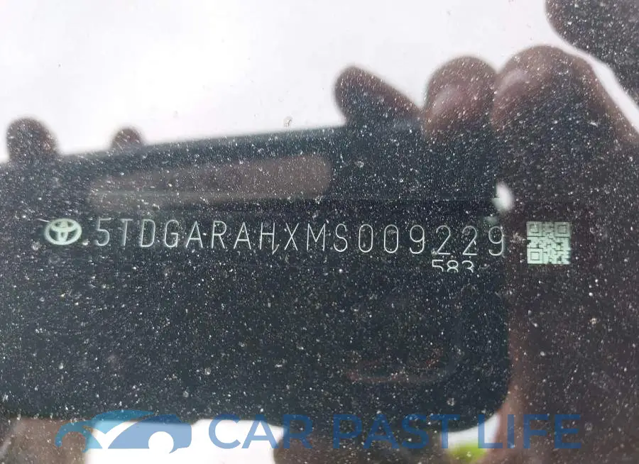 5TDGARAHXMS009229# 17
