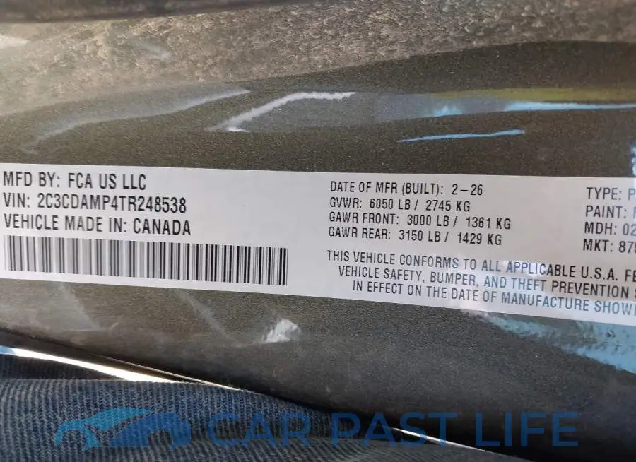 2C3CDAMP4TR248538# 9