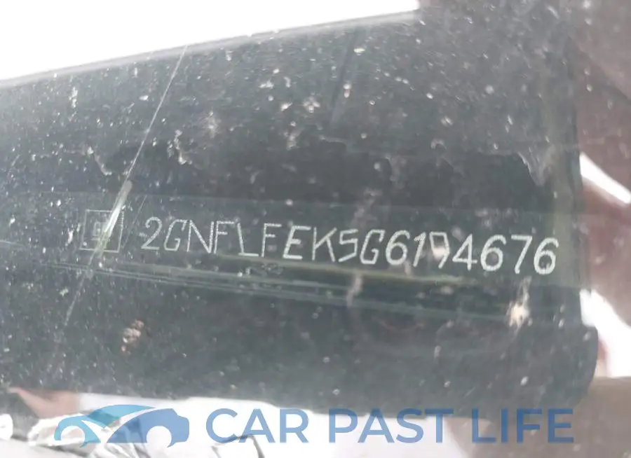 2GNFLFEK5G6194676# 9