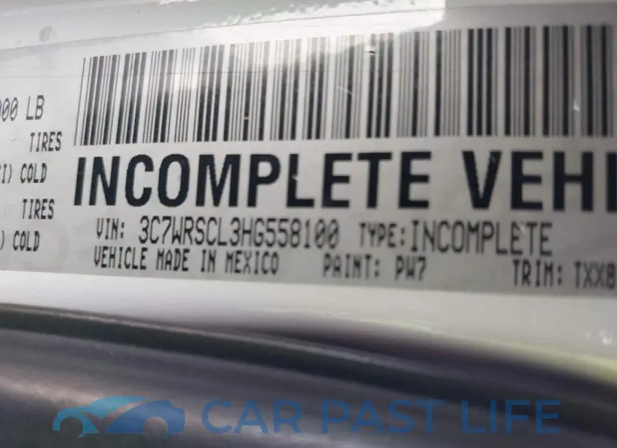 3C7WRSCL3HG558100# 8