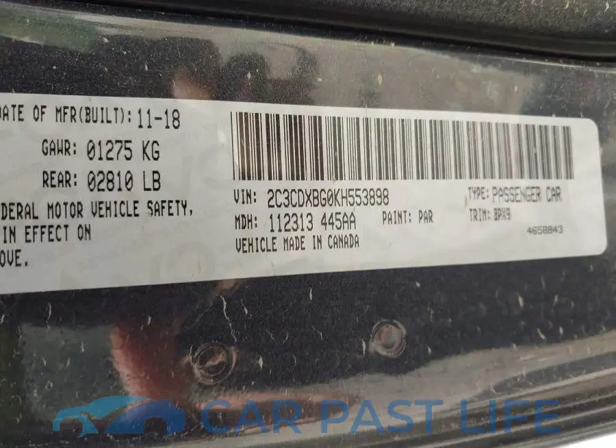 2C3CDXBG0KH553898# 9