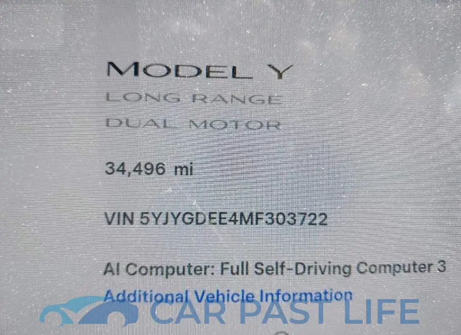 5YJYGDEE4MF303722# 9