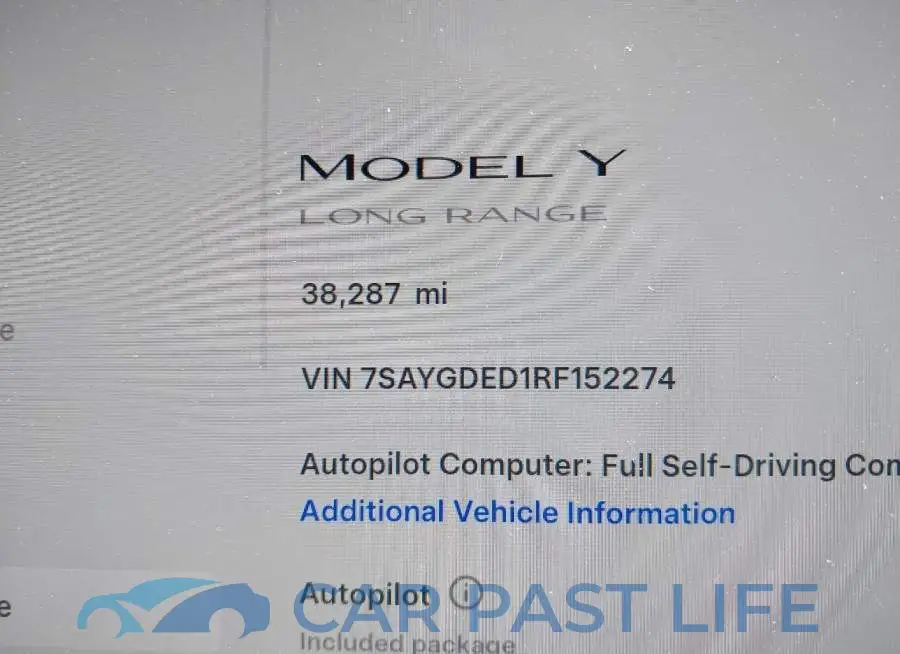 7SAYGDED1RF152274# 16