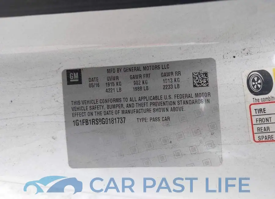 1G1FB1RS8G0181737# 9