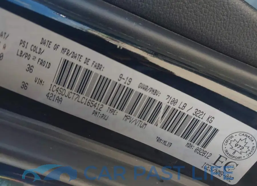 1C4SDJCT7LC165412# 9