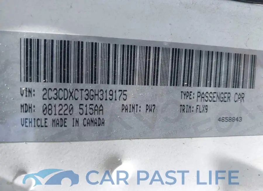 2C3CDXCT3GH319175# 9