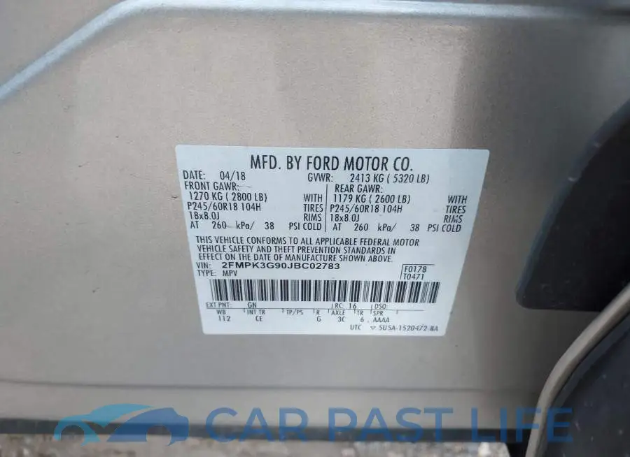 2FMPK3G90JBC02783# 9
