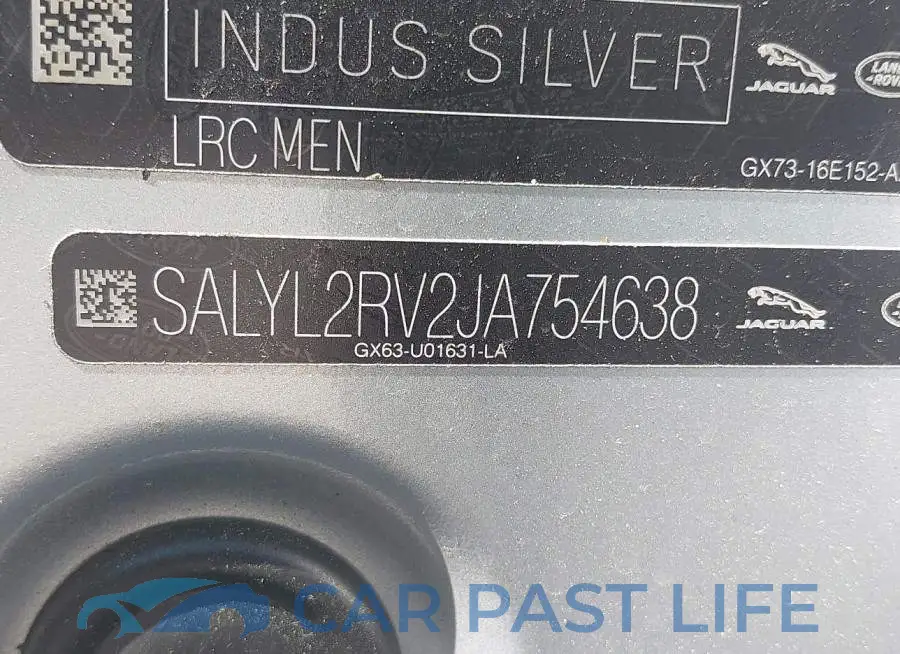 SALYL2RV2JA754638# 9