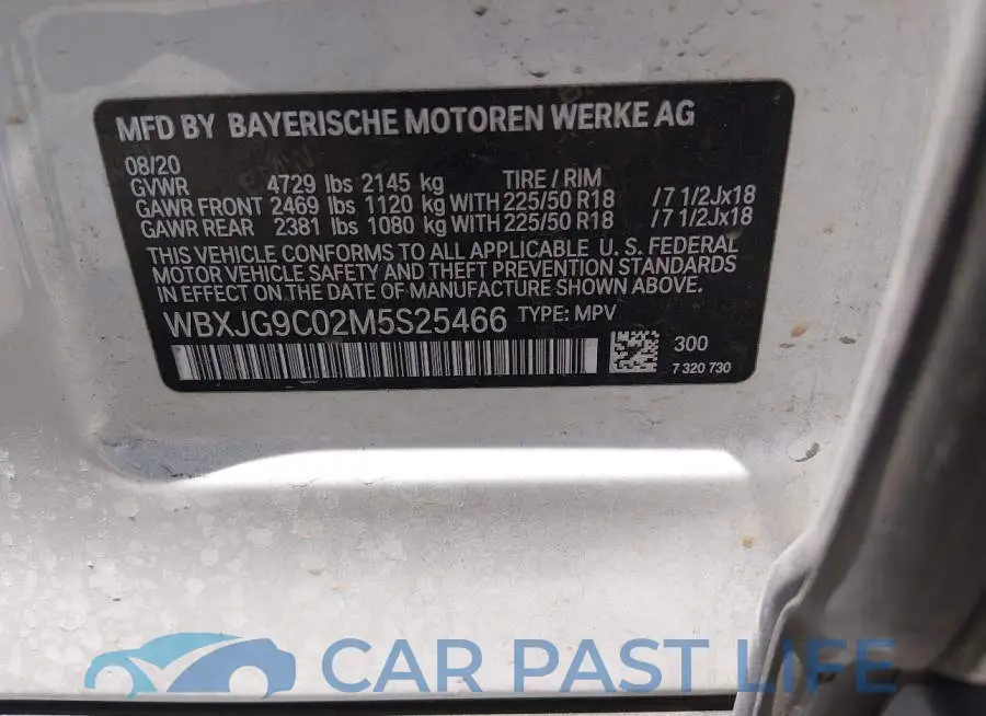 WBXJG9C02M5S25466# 9