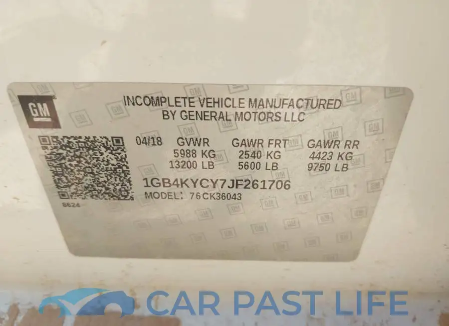 1GB4KYCY7JF261706# 8