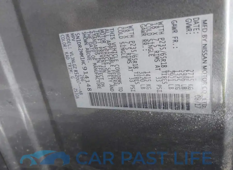 5N1DR2MM1HC914148# 9