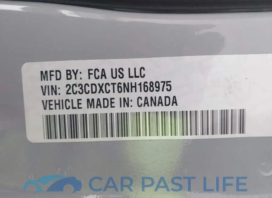 2C3CDXCT6NH168975# 9