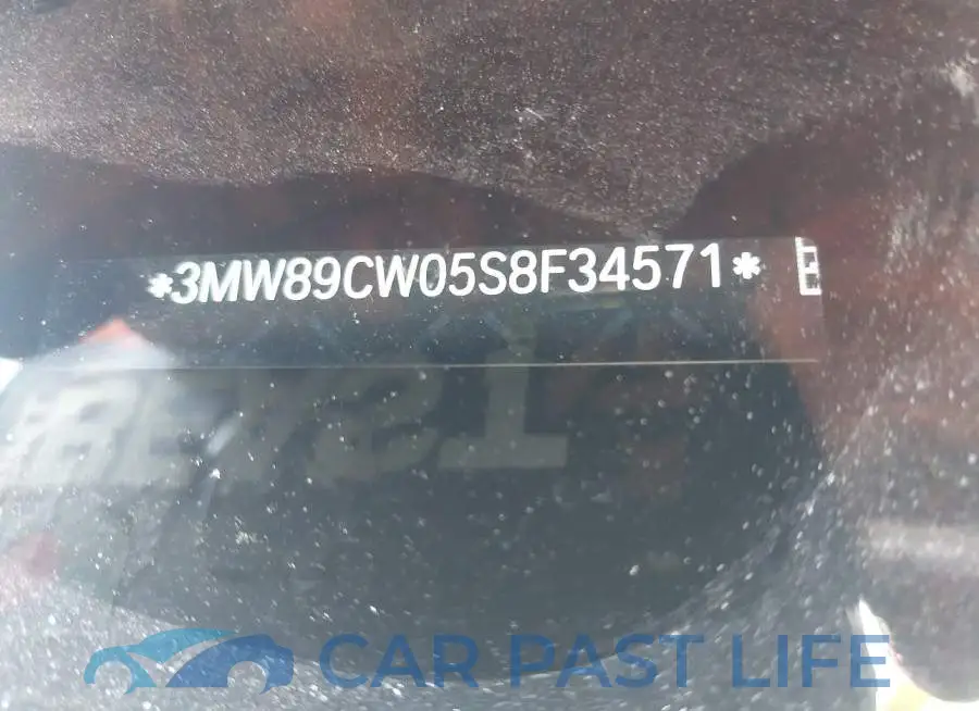 3MW89CW05S8F34571# 9