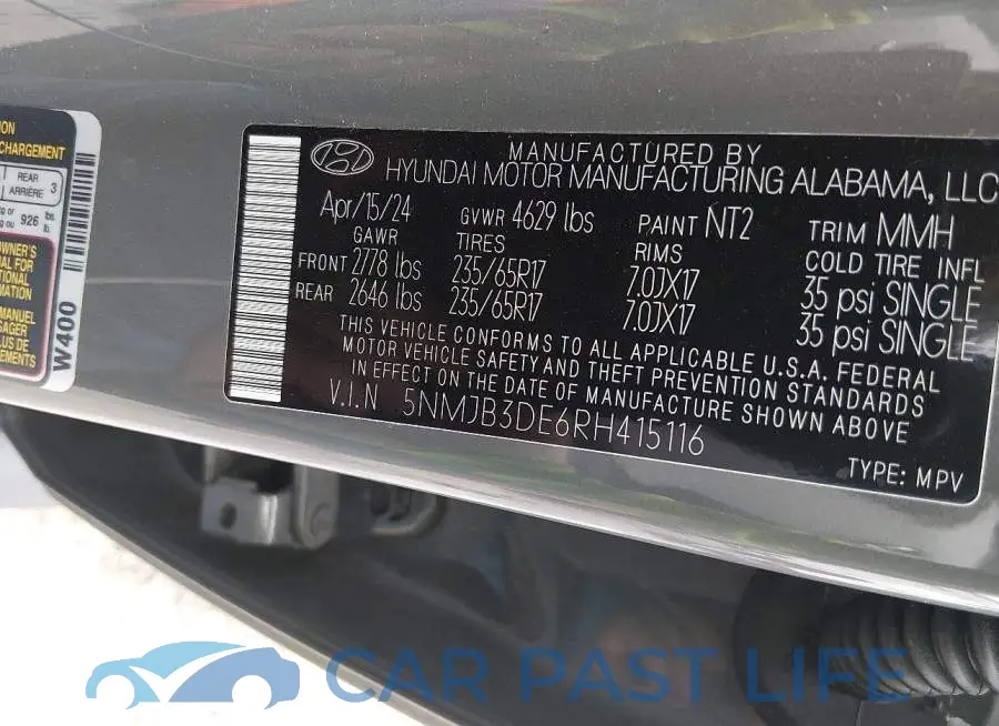 5NMJB3DE6RH415116# 9