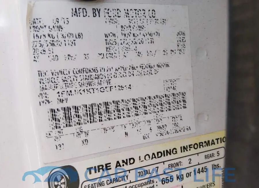 1FMJK1KT1GEF12614# 9