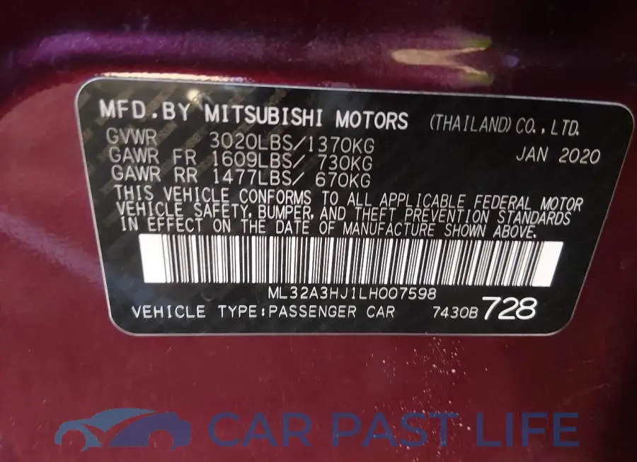 ML32A3HJ1LH007598# 9