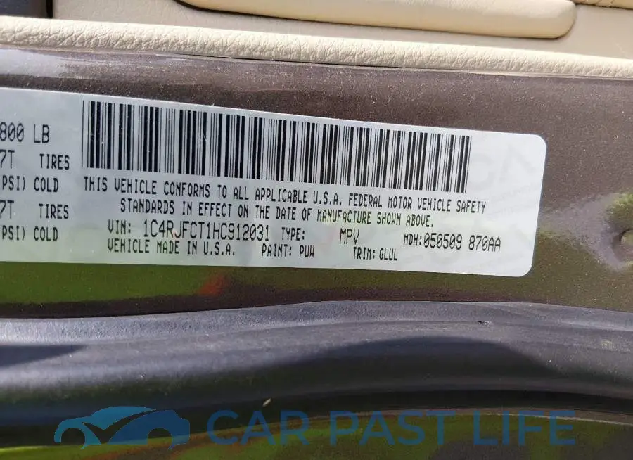 1C4RJFCT1HC912031# 9