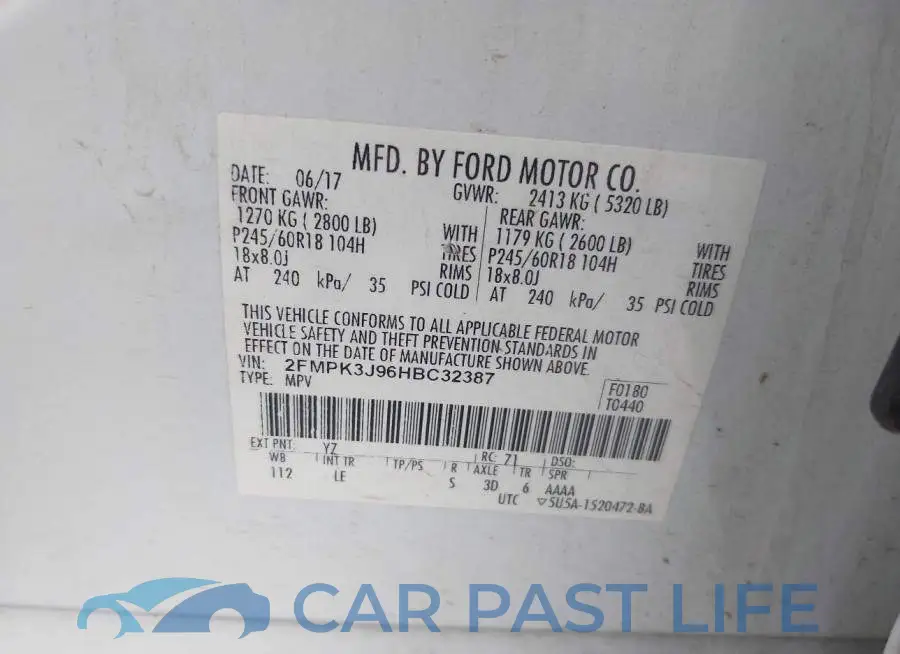 2FMPK3J96HBC32387# 9