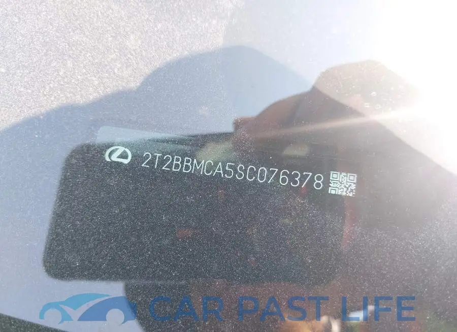 2T2BBMCA5SC076378# 9