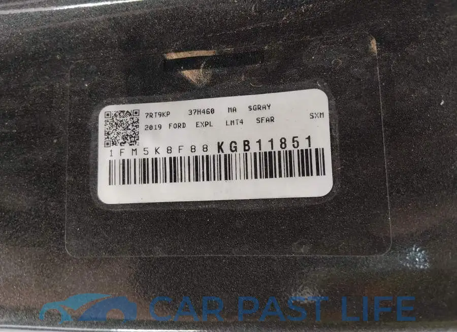 1FM5K8F88KGB11851# 9