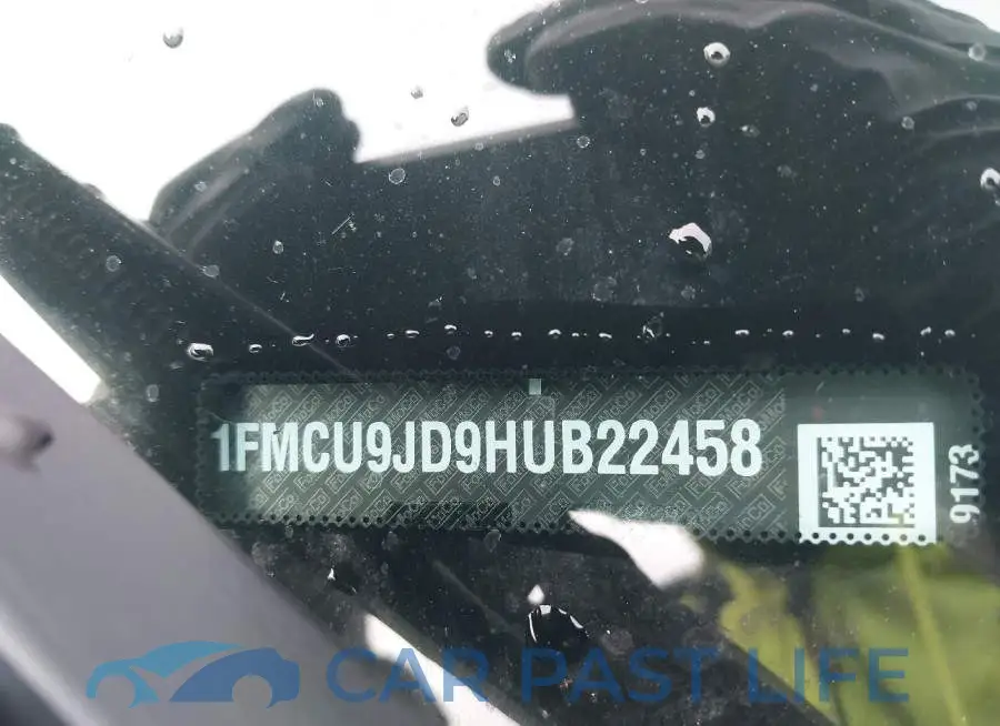 1FMCU9JD9HUB22458# 18