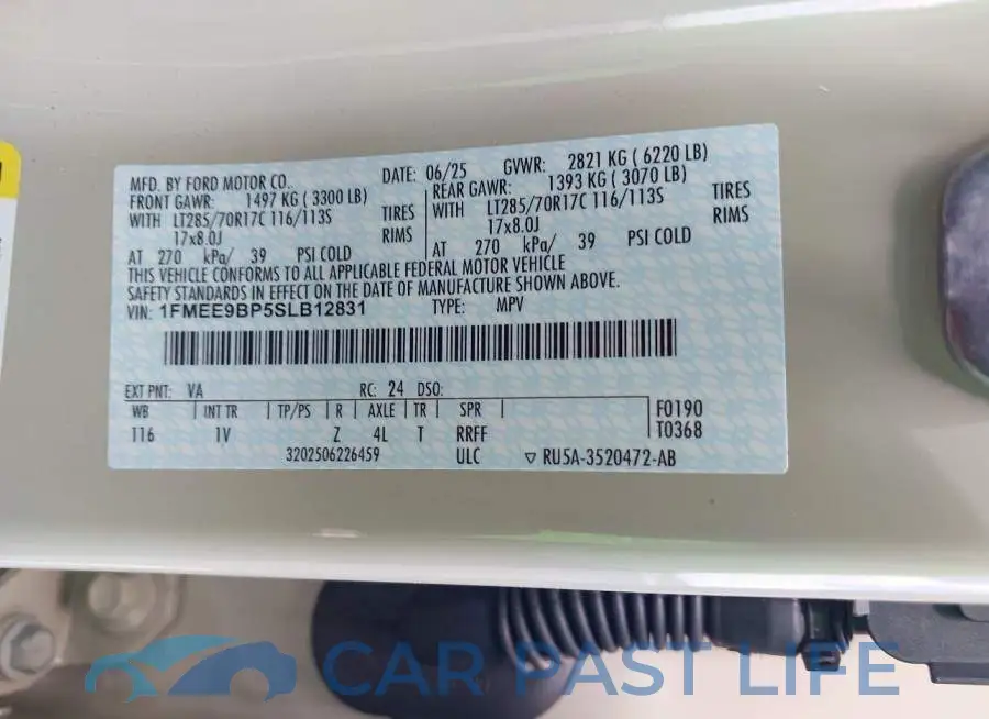 1FMEE9BP5SLB12831# 9