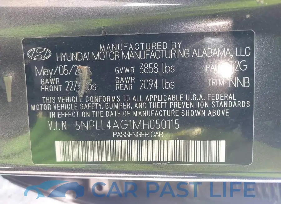 5NPLL4AG1MH050115# 9