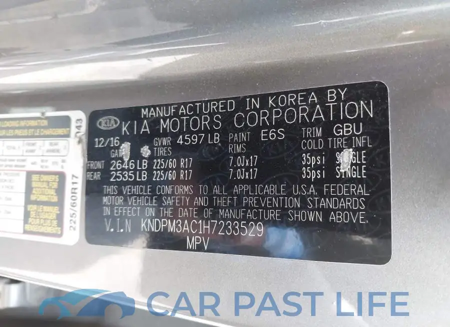 KNDPM3AC1H7233529# 9